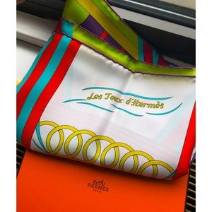 Hermes x J. Abadie “Eyes of Hermès” Silk Scarf 100